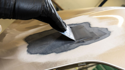 Masilla para coches. ¿Qué masilla de coche necesito y cómo lo hago?