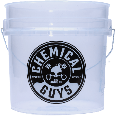 Chemical Guys Heavy Duty Ultra Clear Detailing Bucket 19L