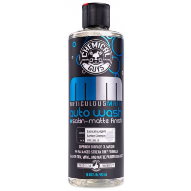 Chemical Guys Meticulous Matte Auto Wash 473ml - Champu para coches color mate