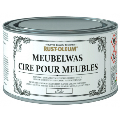 Rust-Oleum Meubelwas Wit 400ml