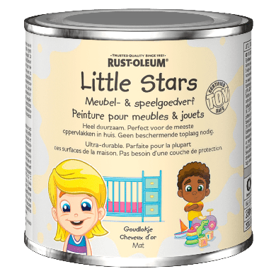 Rust-Oleum Little Stars Meubelverf en Speelgoedverf Goudlokje 250ml