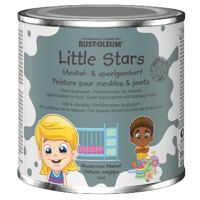 Rust-Oleum Little Stars Meubelverf en Speelgoedverf Kasteel 250ml