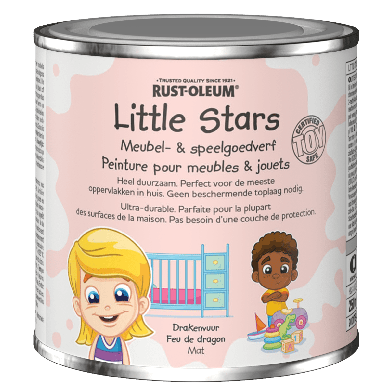Rust-Oleum Little Stars Meubelverf en Speelgoedverf Drakenvuur 250ml