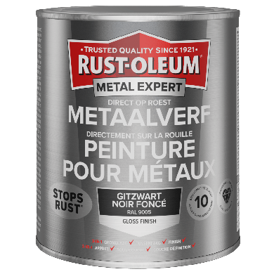 Rust-Oleum Metal Expert Direct Op Roest Metaal Verf 750ml - RAL 9005