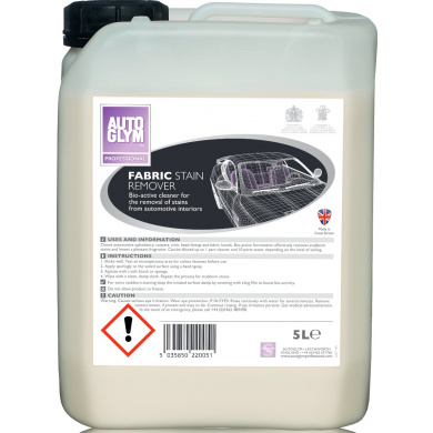 AUTOGLYM Fabric Stain Remover 5 liter
