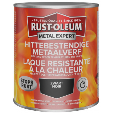 Rust-Oleum Metal Expert Hittebestendige Metaal Verf 750ml