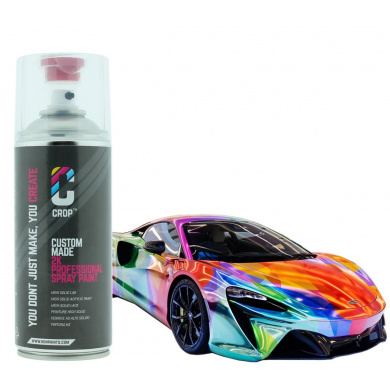 CROP 2K Spraydose Autolack in Wagen- & Wunschfarbe 400ml - Profiqualität