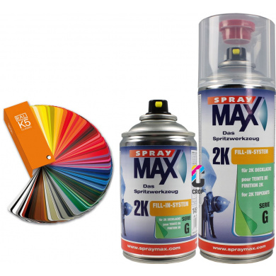 2K RAL-kleur in Spuitbus SprayMax - High Solid