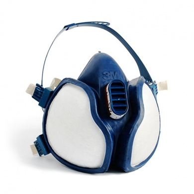 3M 06941 Disposable Paint Spray Respirator Face Mask FFA1P2D