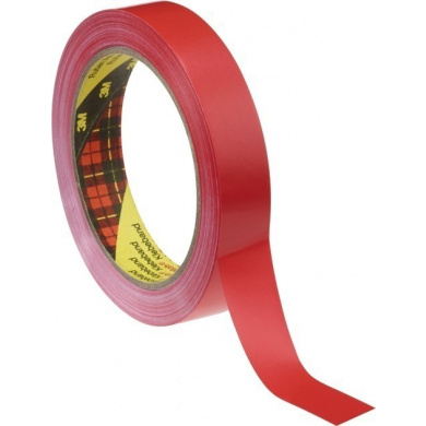 3M Scotch PVC Fine Line Tape - 66 meter - Rood