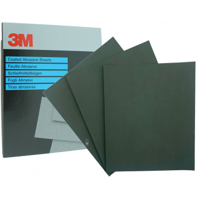 3M Carta vetrata umida o asciutta 230x280mm P600 - 25 pezzi