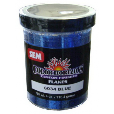 SEM 06034 - Color Horizons Custom Finish Metal Flakes - Blue