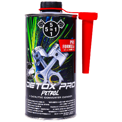 5in1 Petrol Detox Pro 1000ml - Benzine Reiniger & Smeermiddel