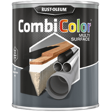 Rust-Oleum CombiColor Multi-Surface Mat RAL9005 - 750ml