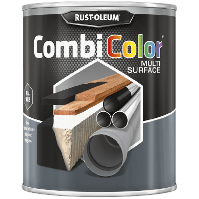 Rust-Oleum CombiColor Multi-Surface Hoogglans RAL9005 - 750ml