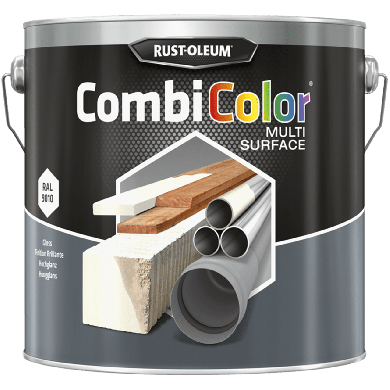 Rust-Oleum CombiColor Multi-Surface Hoogglans RAL9010 - 2,5 liter