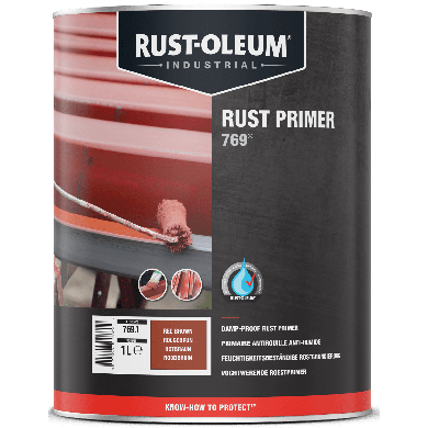 Rust-Oleum 769 Vochtwerende Roestprimer Roodbruin 1kg