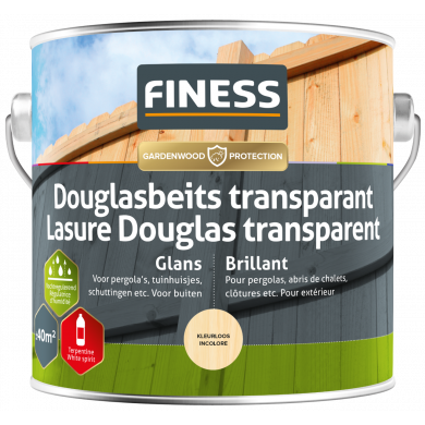 FINESS Douglasbeits Transparant - 2,5 liter