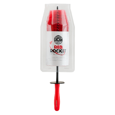 Chemical Guys Red Rocket Wheel Brush - Cepillo de llantas