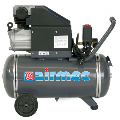 AIRMEC C25 Verrijdbare Oliegesmeerde zuigercompressor 190 ltr/min - 1,65 pk