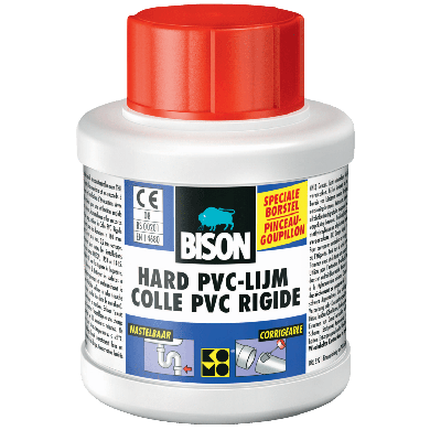 Bison Hard PVC Lijm 250 ml flacon + applicator