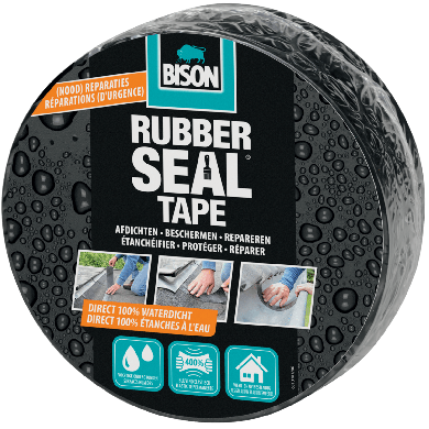 Bison Rubber Seal Tape Rol 7,5cm x 5m