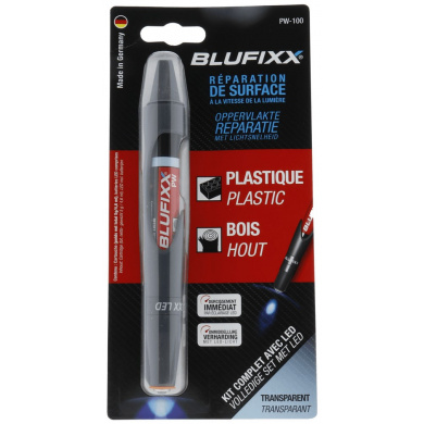 BLUFIXX Plastic & Hout Reparatieset + LED lamp
