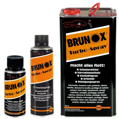 BRUNOX Turbo Spray Rust Solver & Multifunctional Spray with Turboline