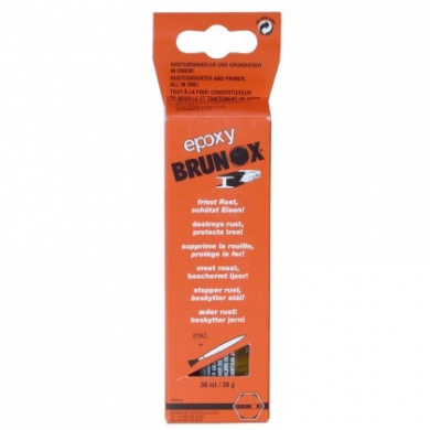 BRUNOX Epoxy Spray Rust Converter and Rust Stop Primer - 30ml, Paint Marker