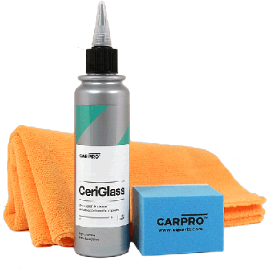 CarPro Ceriglass Polish Kit 150ml - Glas Polijstmiddelset