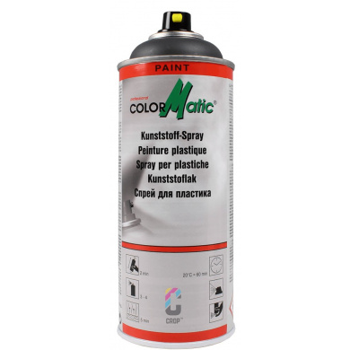 Colormatic Bumperspray in Spuitbus 400ml Donker Grijs