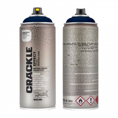 Montana Crackle Paint BLUE spray can 400ml