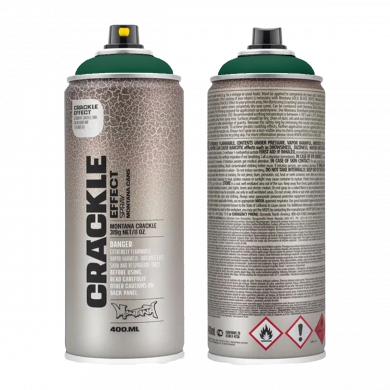 Montana Crackle Paint GREEN spray can 400ml
