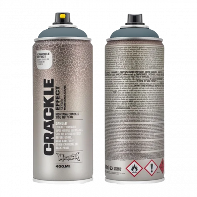Montana Crackle Lack GRAU Spraydose 400ml