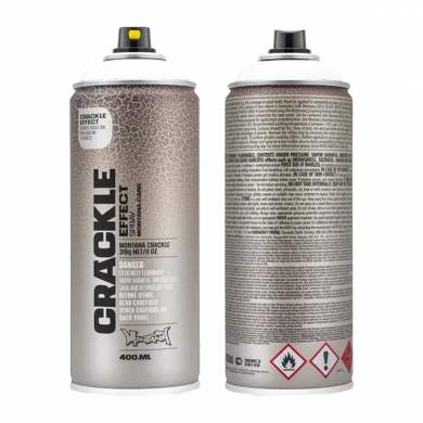 Montana Crackle Paint WHITE spray can 400ml