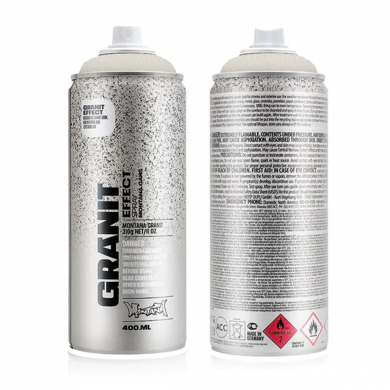 Montana Granite Paint LIGHT GREY spray can 400ml