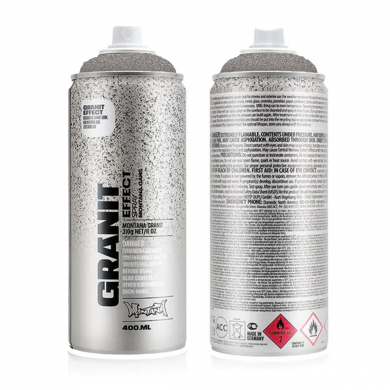 Montana Granite Paint GREY spray can 400ml