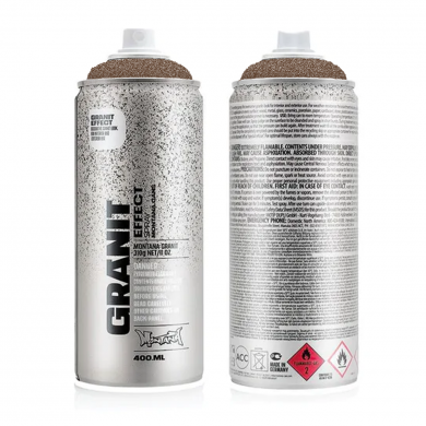 Montana Granite Paint BROWN spray can 400ml