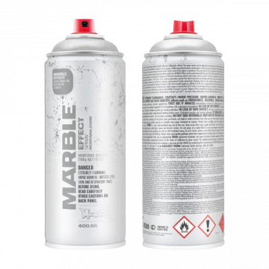 Montana Marble Paint SILVER spray can 400ml