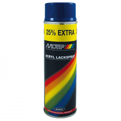MoTip RAL 5010 Industrial Acrylic paint spray can 500ml