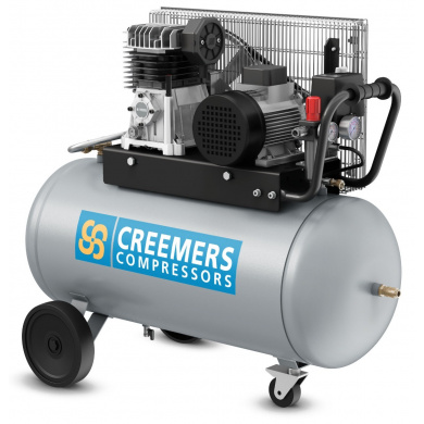CREEMERS 254-90 Mobiele Compressor 90 liter - 10 bar