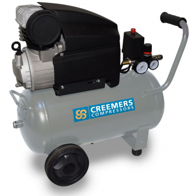 CREEMERS 270-25 Mobiele Compressor 25 liter - 10 bar
