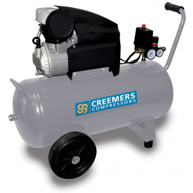 CREEMERS 270-50 Mobiele Compressor 50 liter - 10 bar