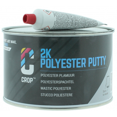 CROP 2K Polyester Plamuur 1,3 liter + Verharder