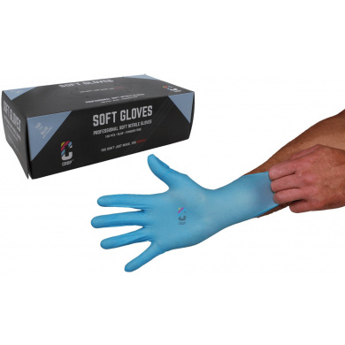 Nitrile Gloves - Blue, Extra Thick, 100 pieces 