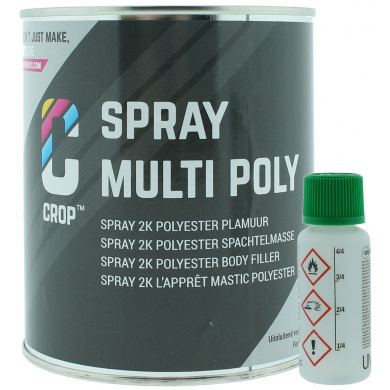 2K Polyester Spray Filler with Hardener MULTI-SPRAY