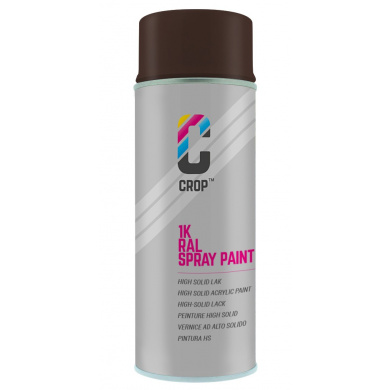 CROP Spraypaint RAL 8017 Chocolate brown 400ml