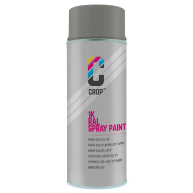 CROP Spraypaint RAL 9007 Grey aluminium 400ml