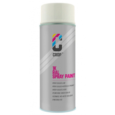 CROP Spraypaint RAL 9010 Pure white 400ml