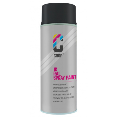 CROP Spray RAL 9011 Czarny Grafitowy 400ml